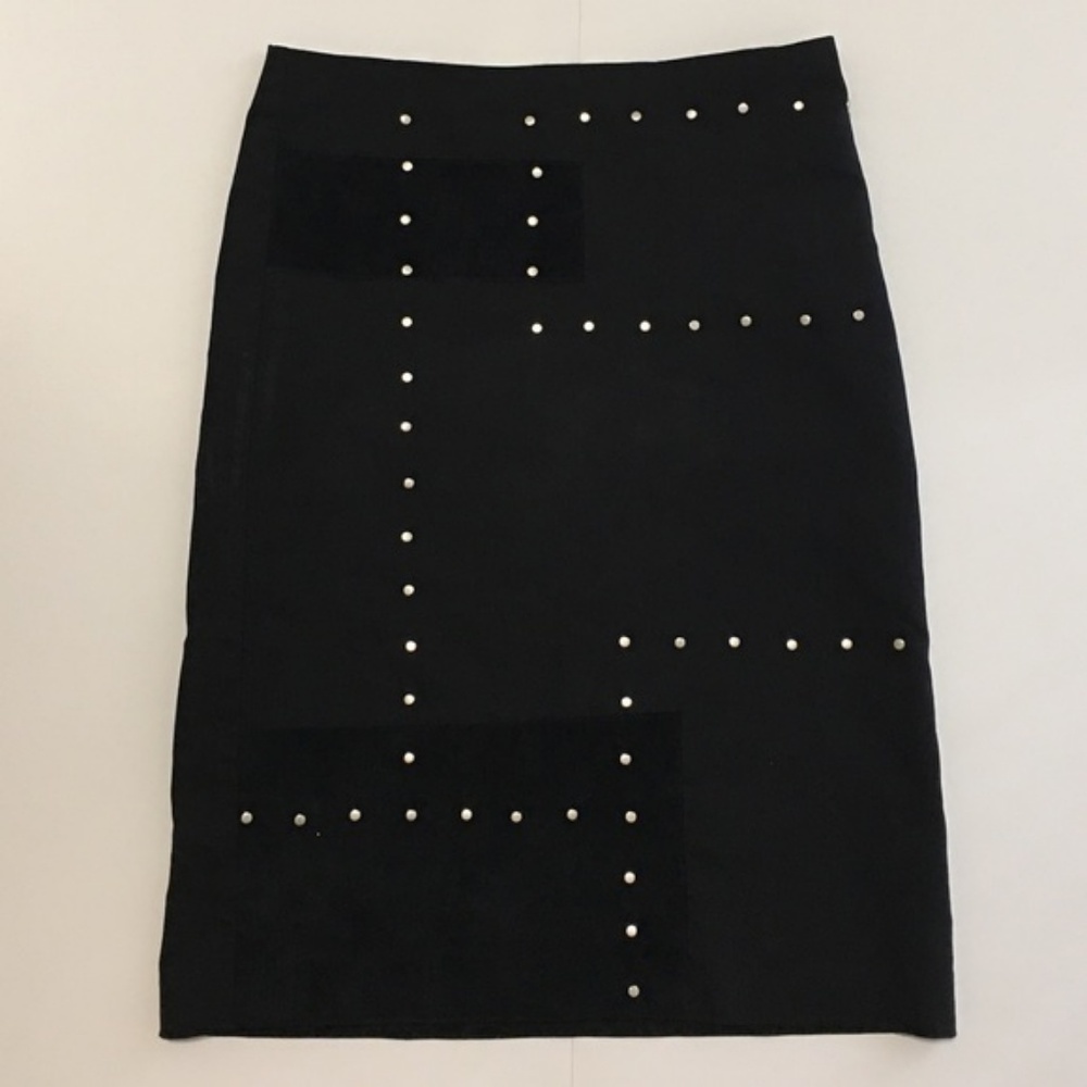 Cynthia Steffe Patchwork/Studded Skirt